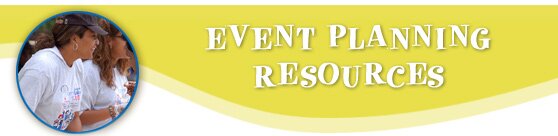 Event Planning Resources | Header